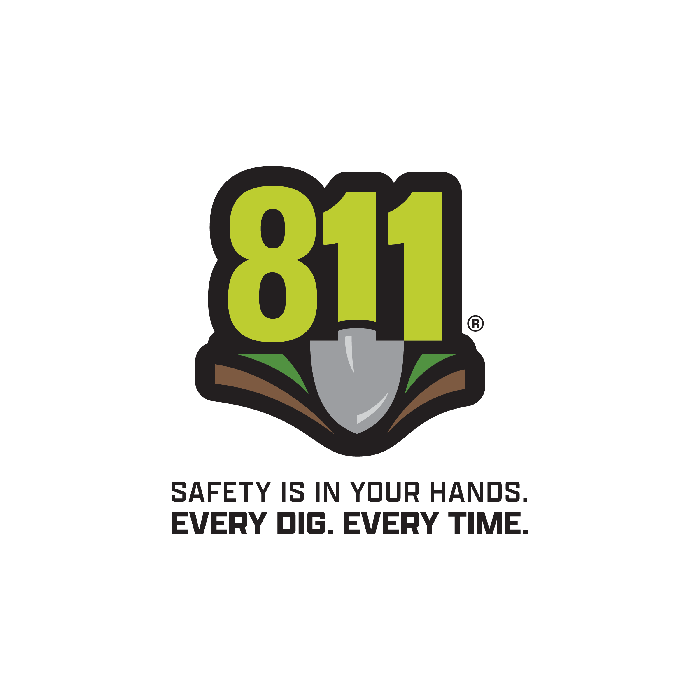 811 Call Before You Dig logo