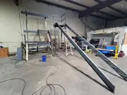Commercial fire escape staircase fabrication in Central Kentucky.