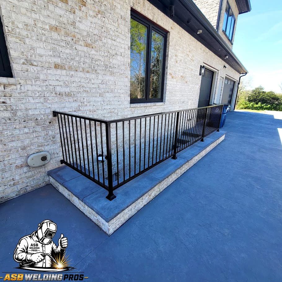 Custom deck railings