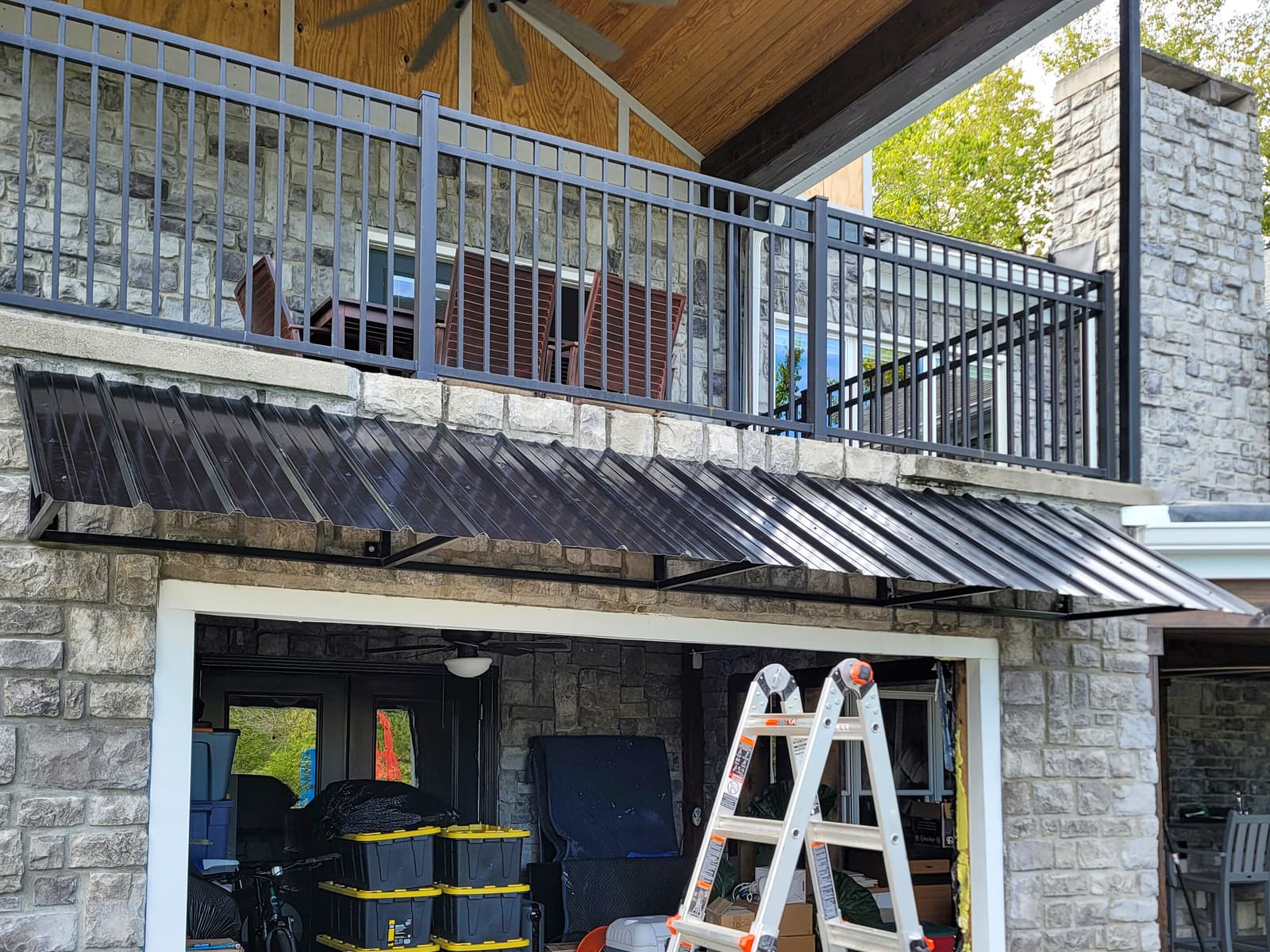 Custom Metal Awning Frame