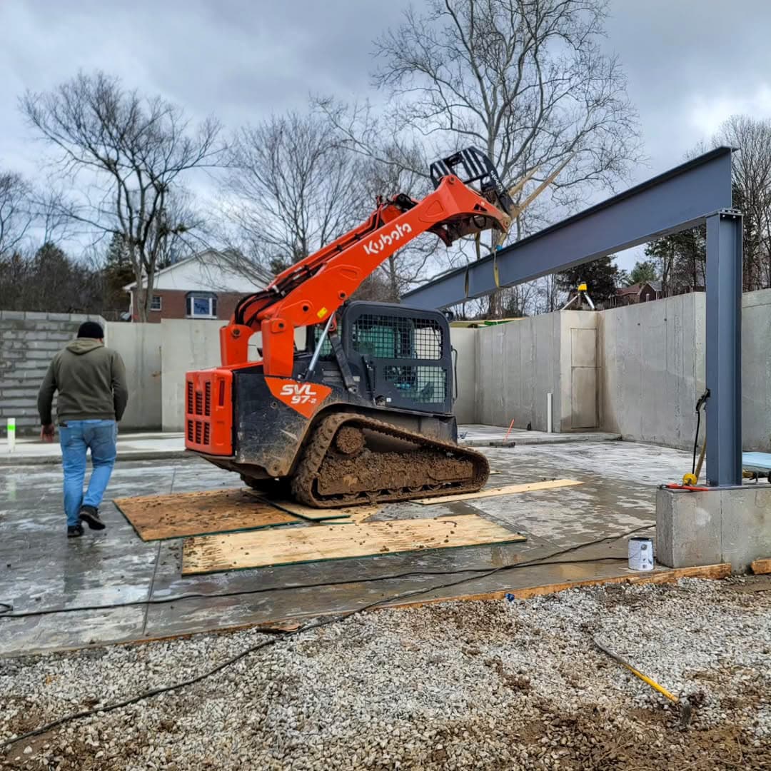 ASB Structural Welding Erection photo in custom welding work, Central Kentucky.