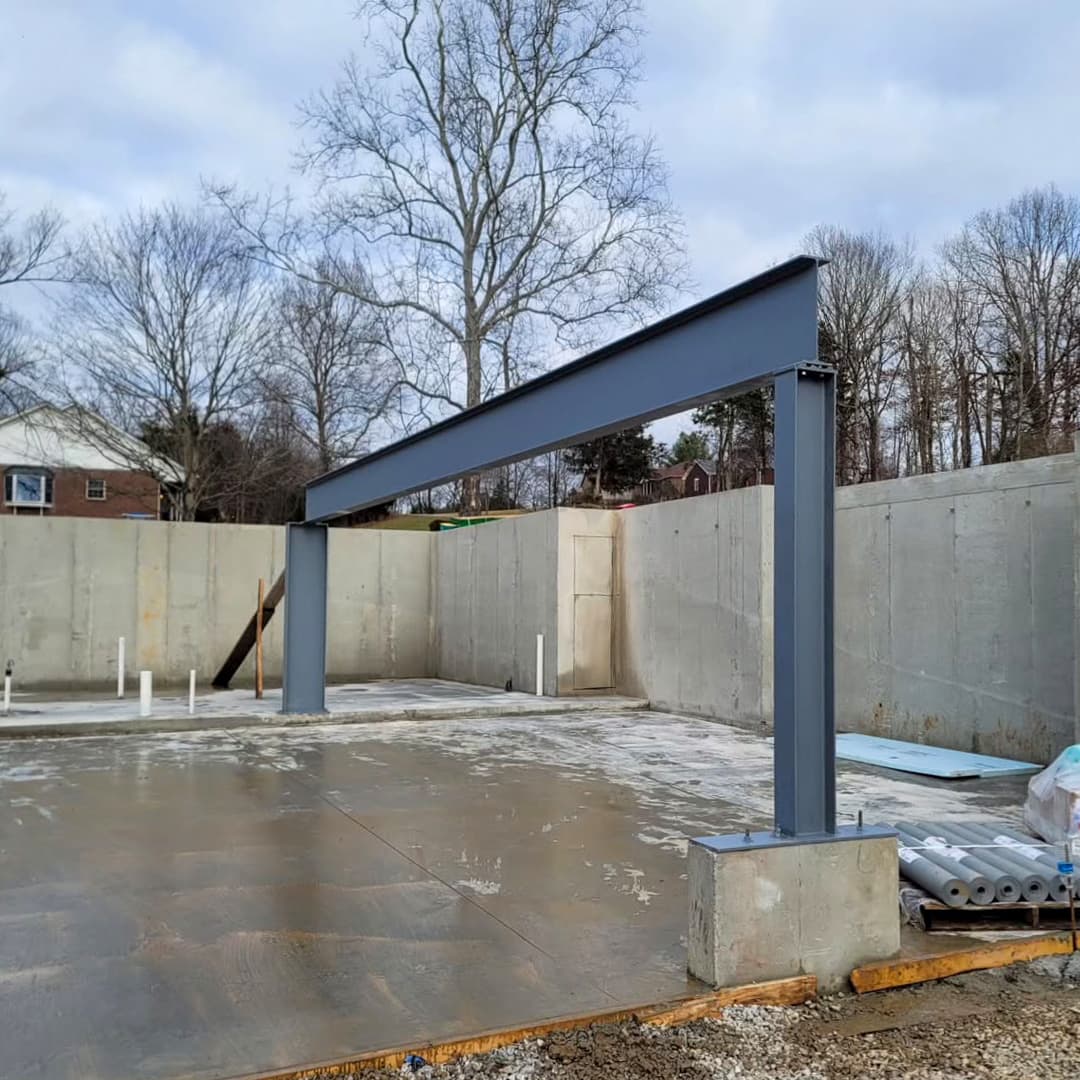 ASB Structural Welding Erection photo in custom welding work, Central Kentucky.