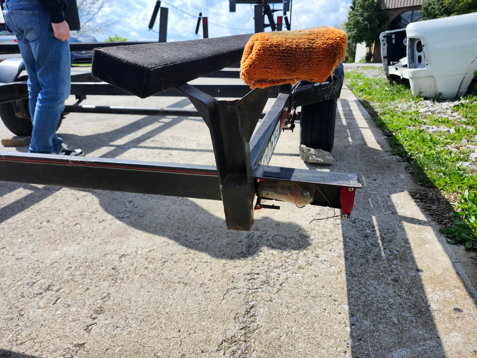 Trailer frame and metal component welding repair in Central Kentucky.