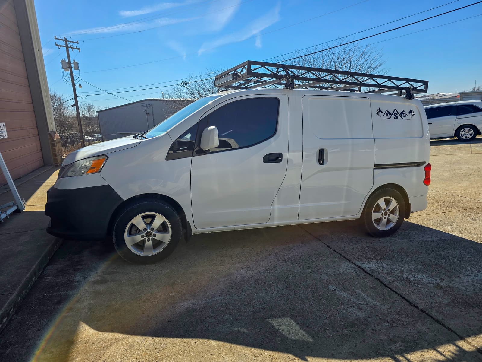 ASB Custom Metal Roof Rack Fabrication photo in custom welding work, Central Kentucky.