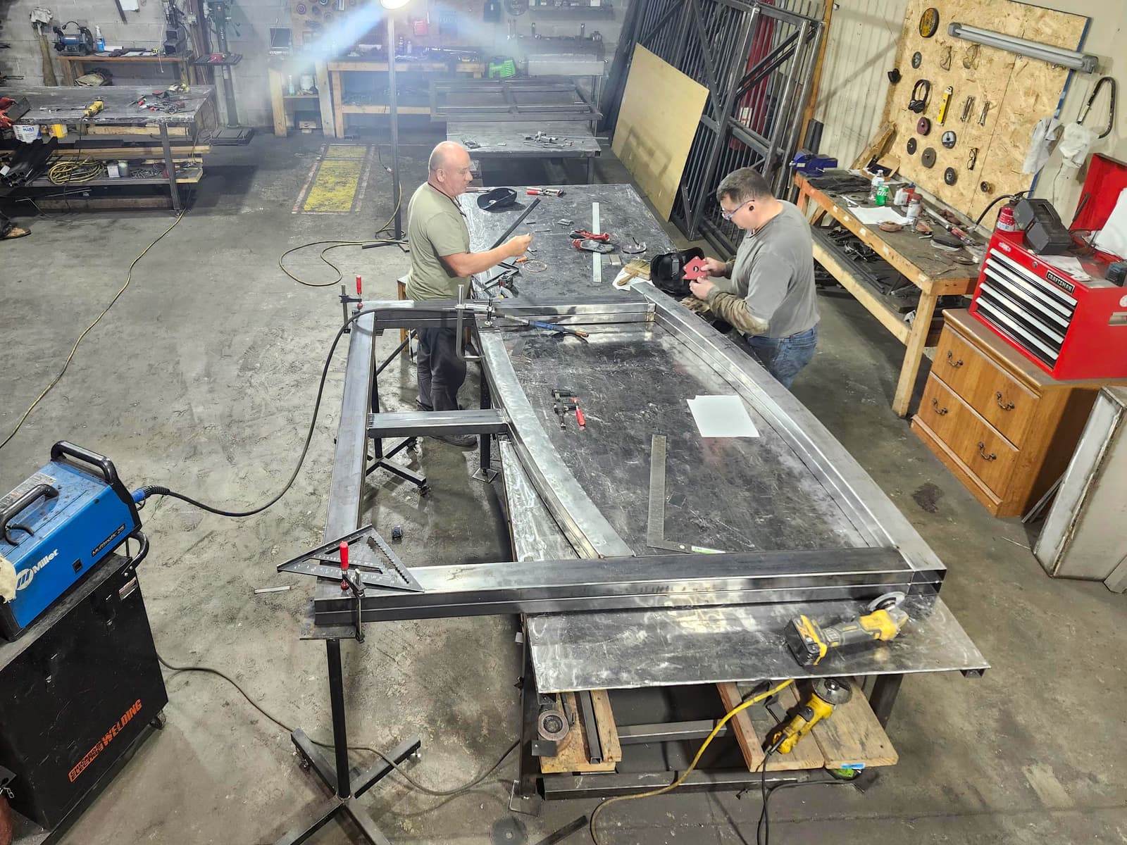 ASB Large Metal Gate Fabrication With Columns photo in gates work, Central Kentucky.