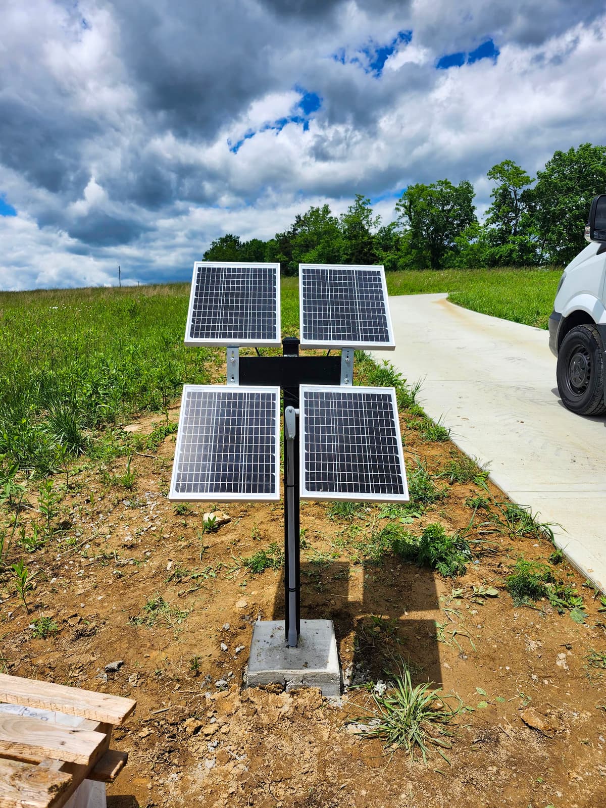 Completed metalwork project serving Central Kentucky properties.
