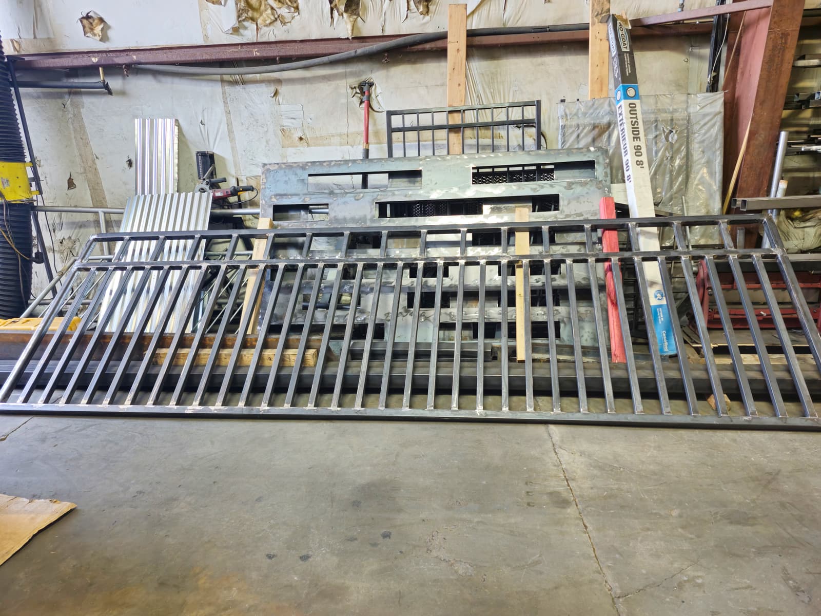 ASB 16 Foot Gate Installation photo in gates work, Central Kentucky.