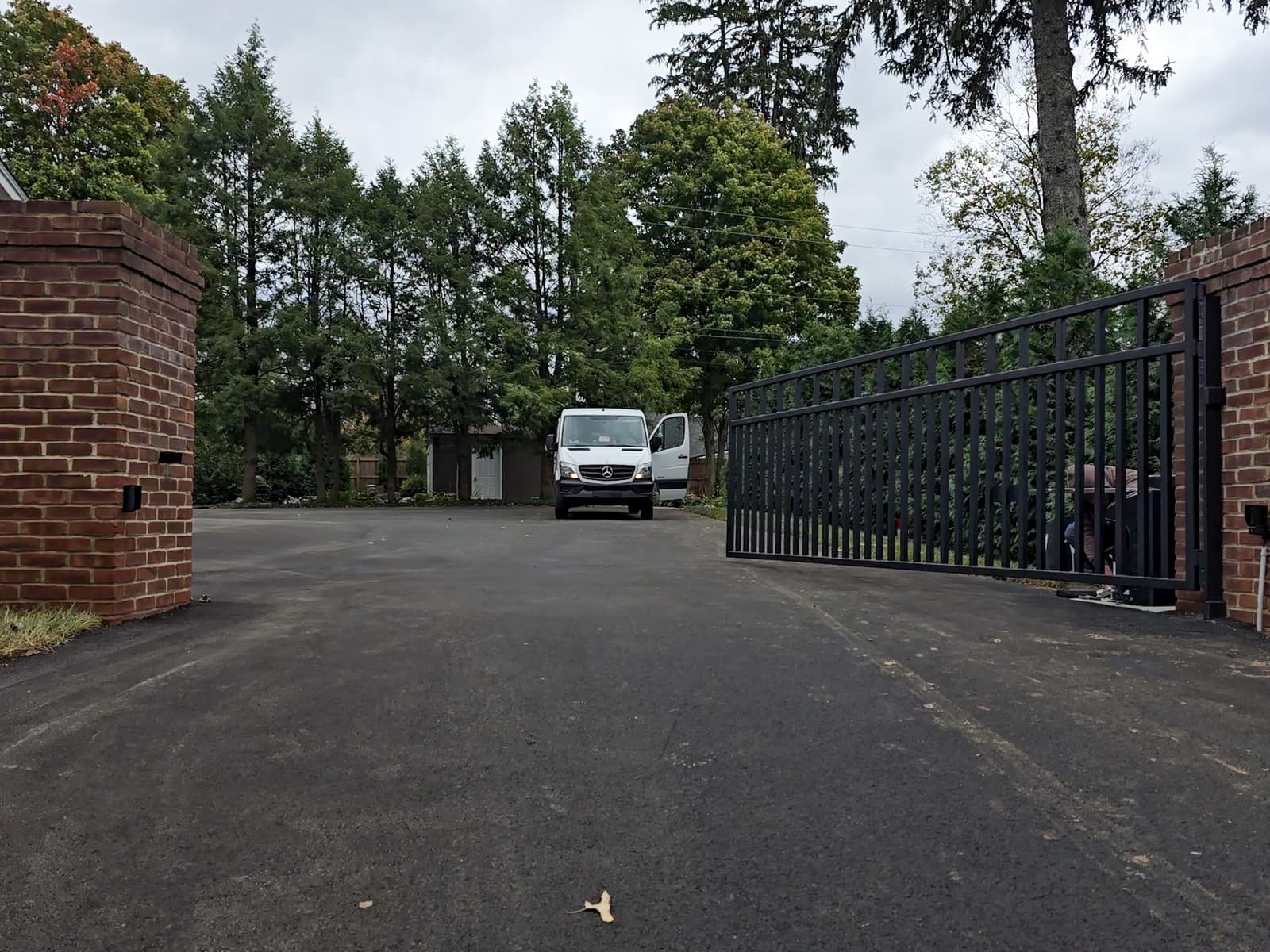 ASB 16 Foot Gate Installation photo in gates work, Central Kentucky.
