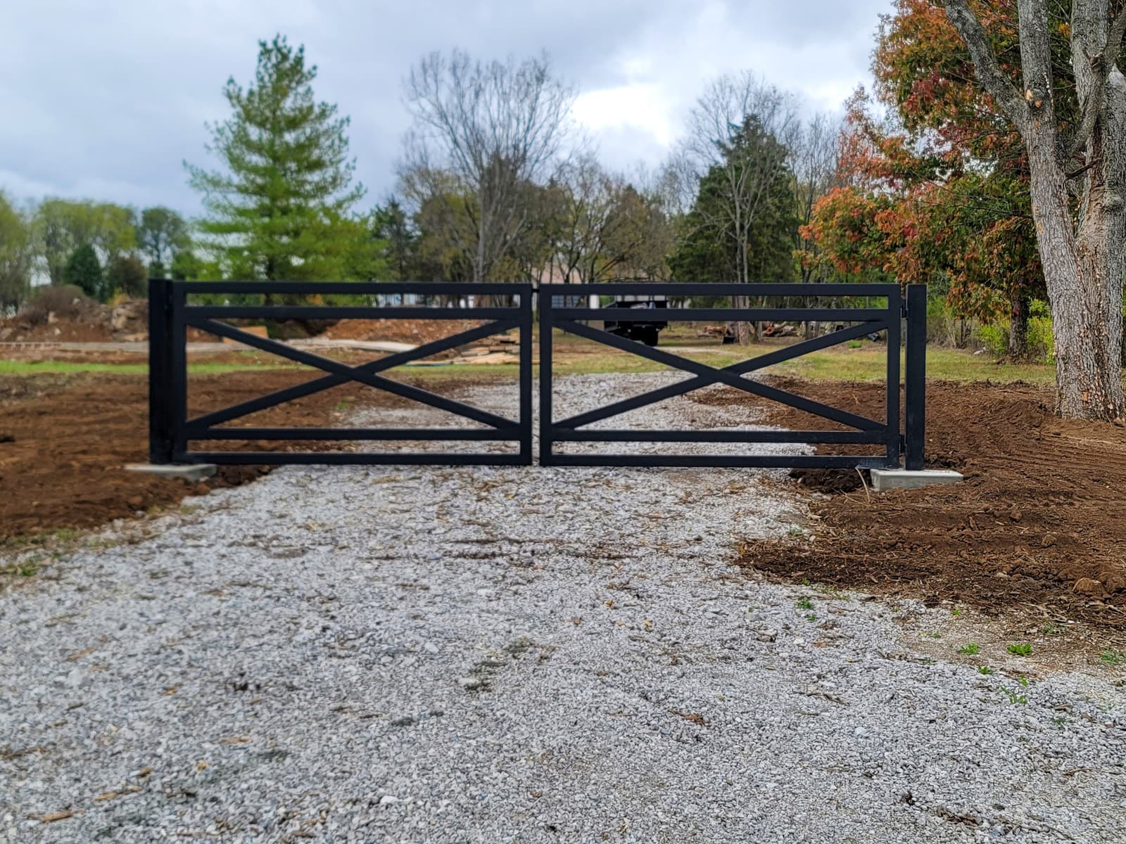 ASB Custom Metal Gate photo in gates work, Central Kentucky.