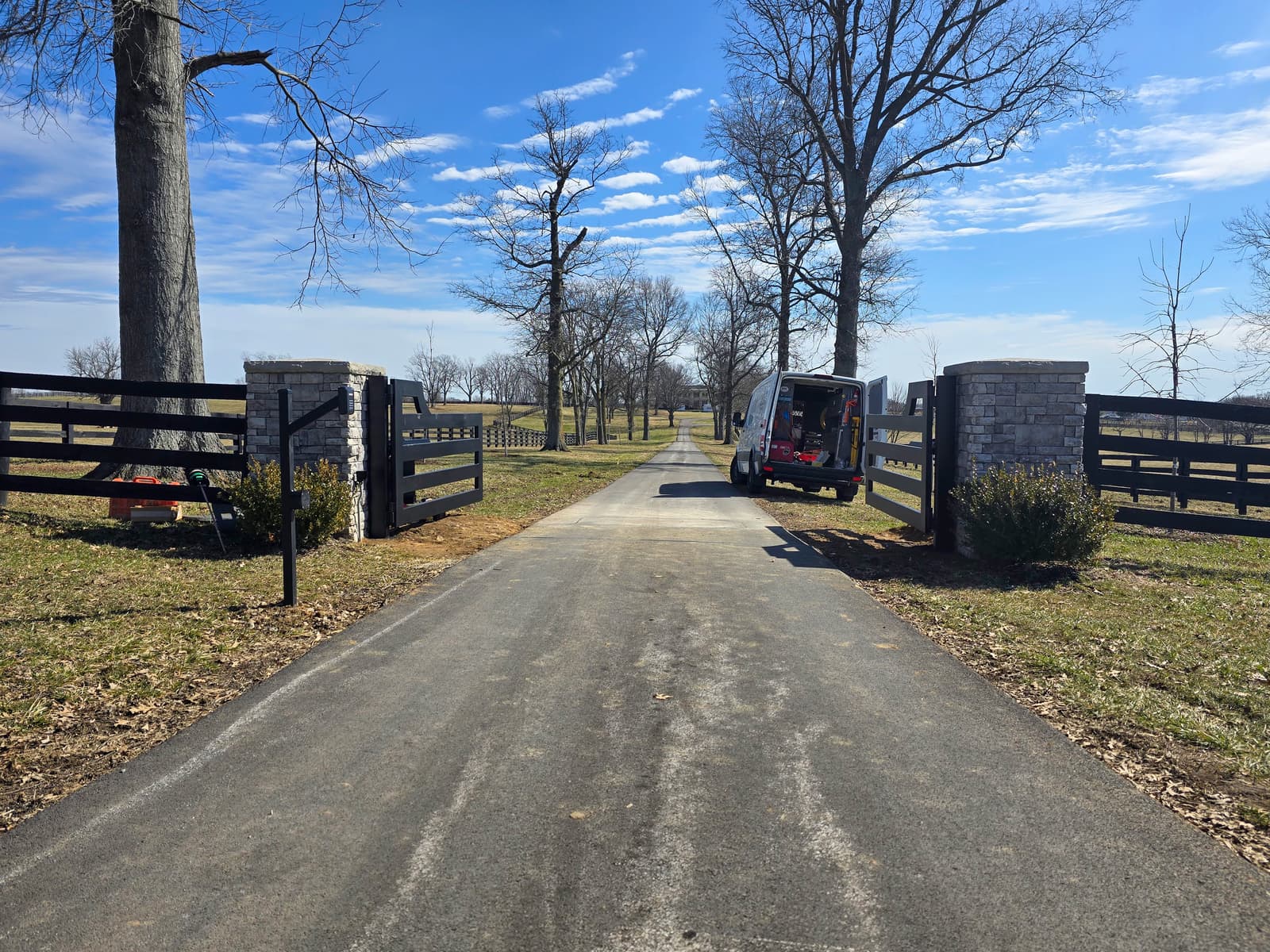 ASB Metal Farm Gate Fabrication photo in gates work, Central Kentucky.