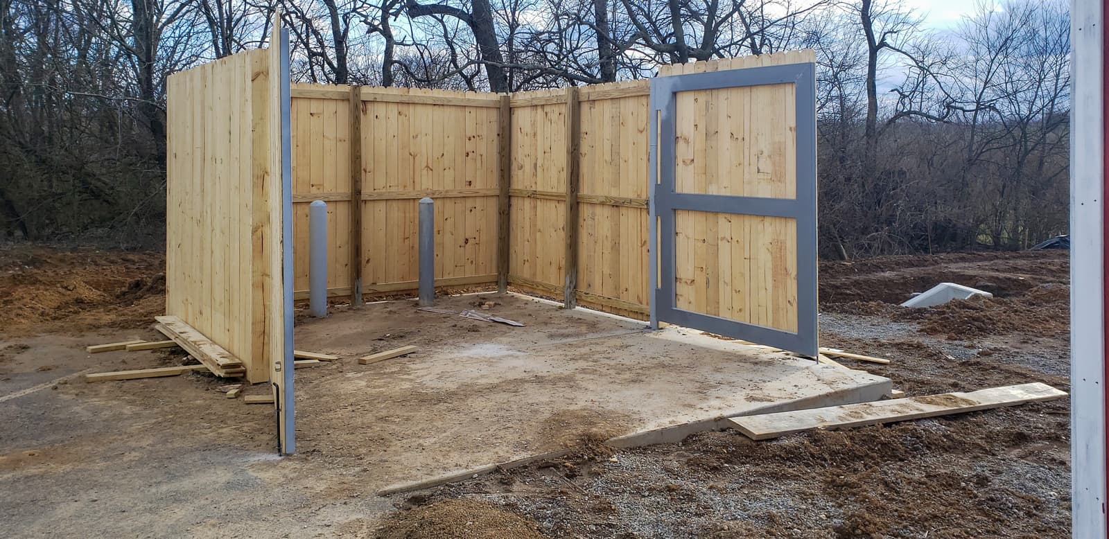 ASB Custom Metal Driveway Gate Project photo in gates work, Central Kentucky.