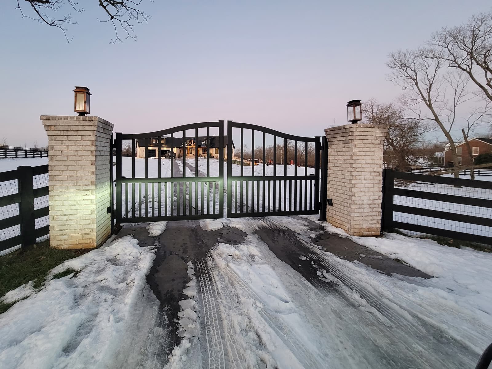 ASB Custom Metal Gate Nicholasville photo in gates work, Central Kentucky.