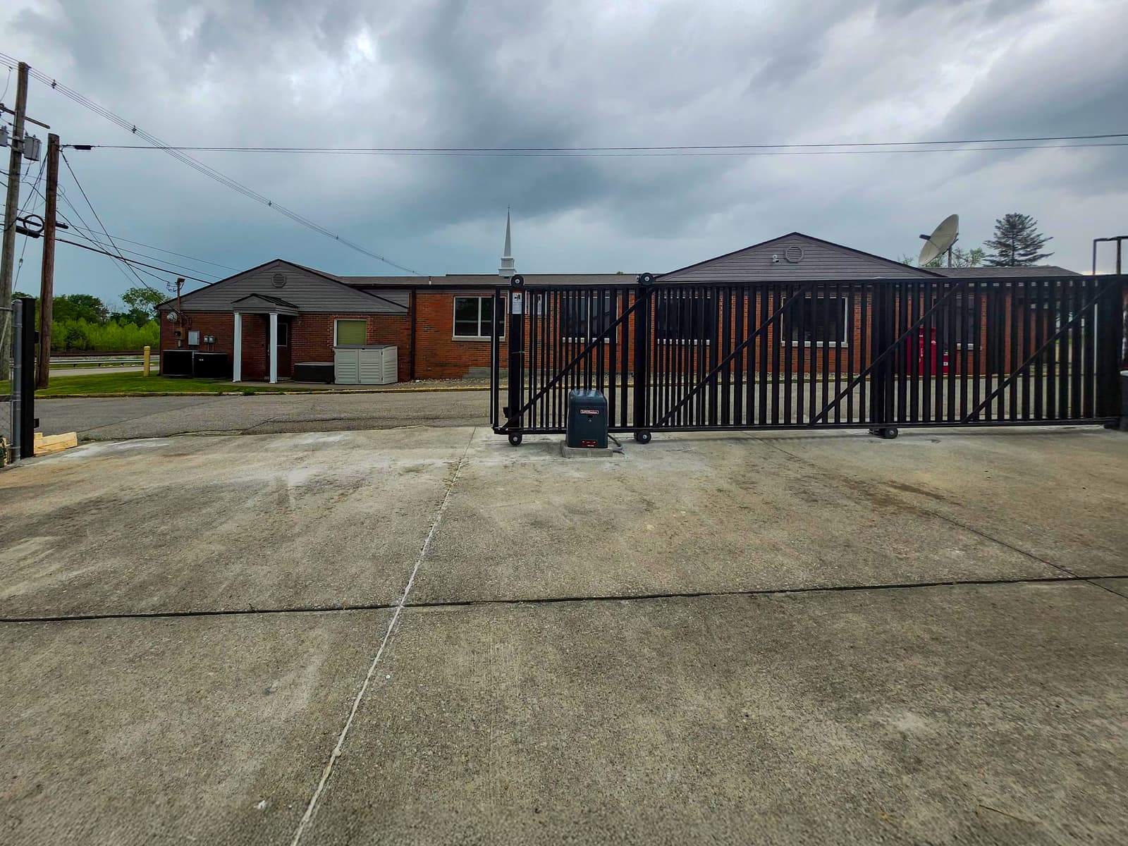 ASB Sliding Metal Gate photo in gates work, Central Kentucky.
