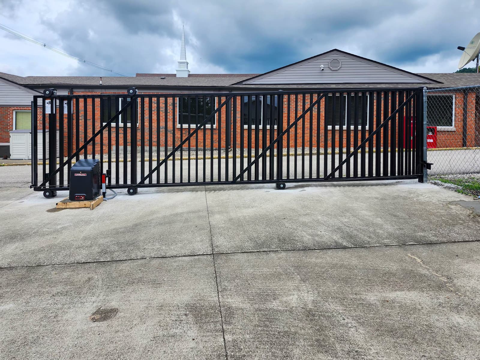 ASB Sliding Metal Gate photo in gates work, Central Kentucky.
