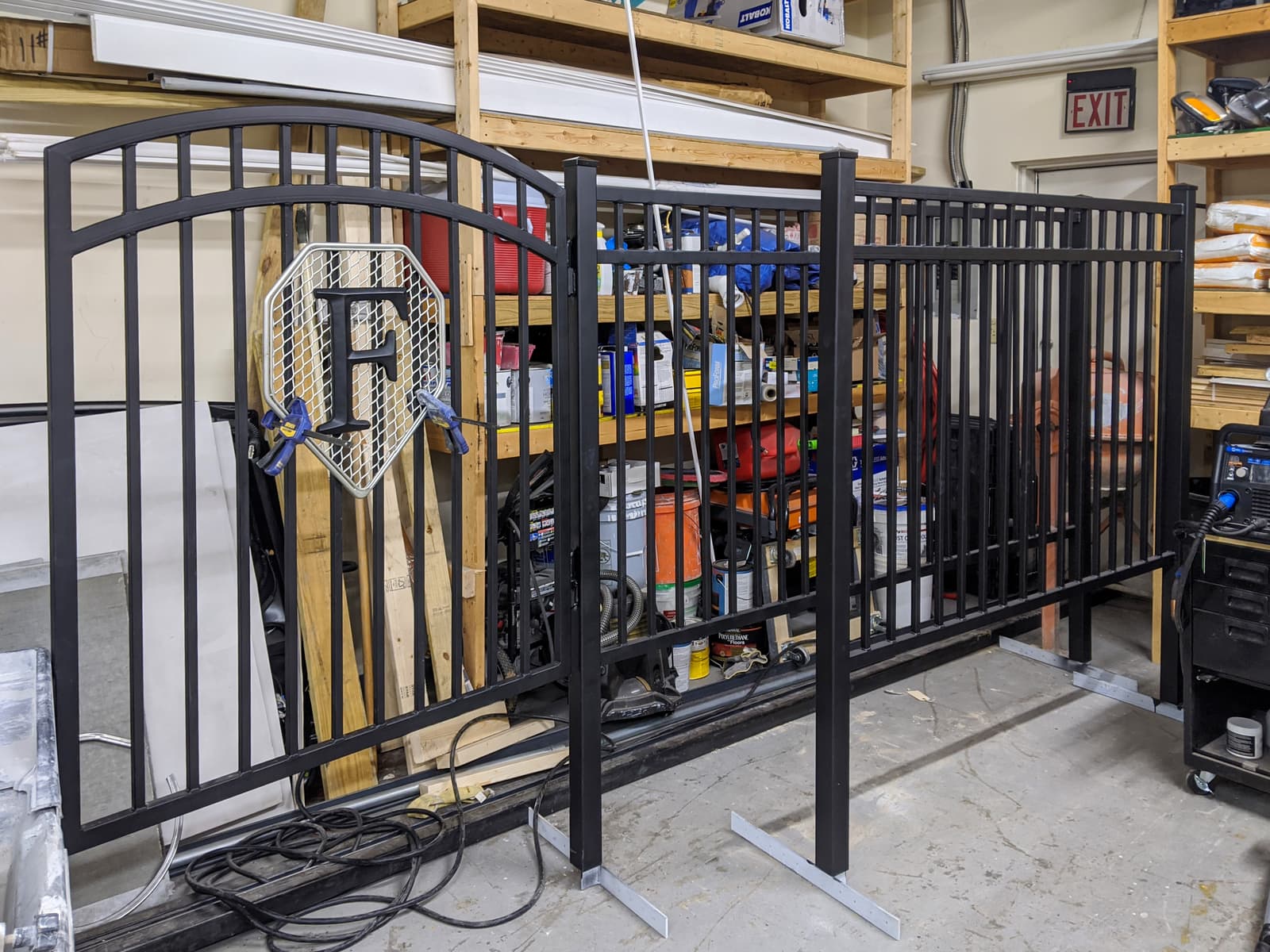 ASB Metal Pool Safety Gate Installation photo in pedestrian gates work, Central Kentucky.