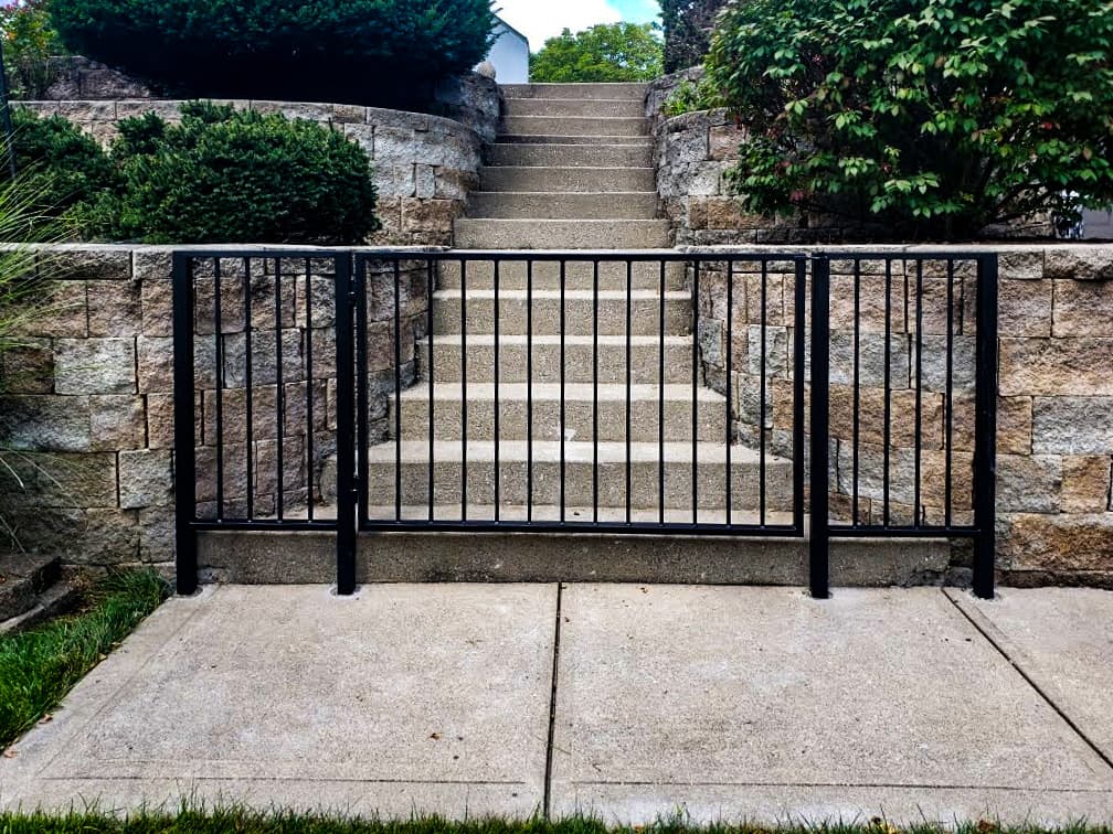 ASB Metal Pedestrian Gate photo in pedestrian gates work, Central Kentucky.
