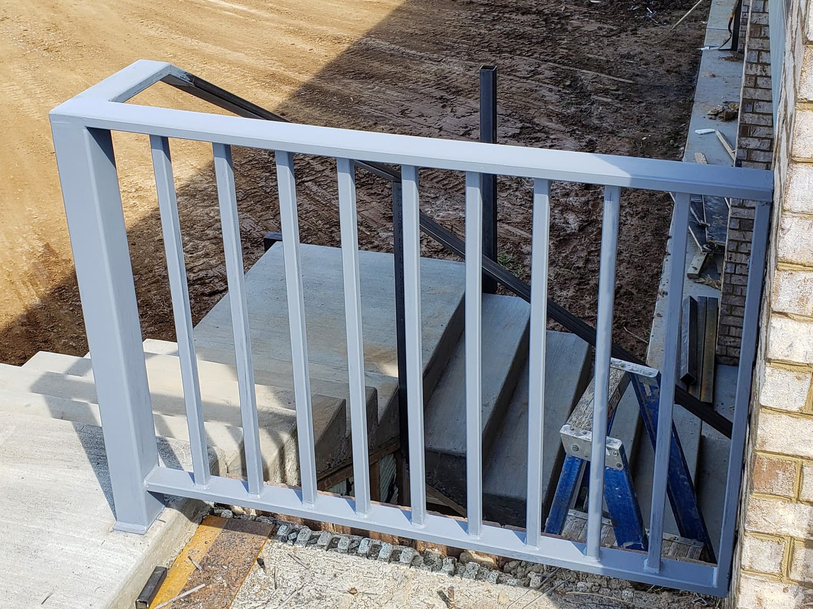 ASB Commercial Metal Railing photo in railing work, Central Kentucky.