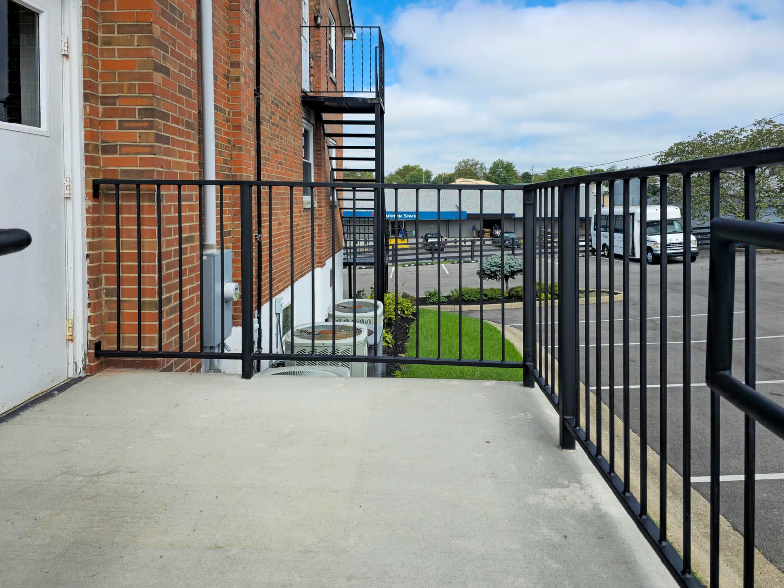 ASB Metal Ramp Railing photo in railing work, Central Kentucky.