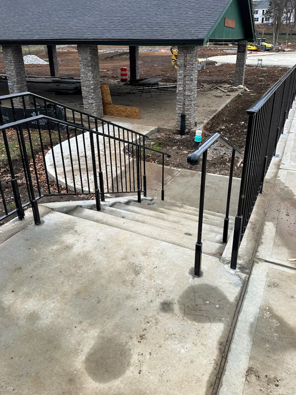 ASB Metal Staircase Railing And Fence photo in railing work, Central Kentucky.