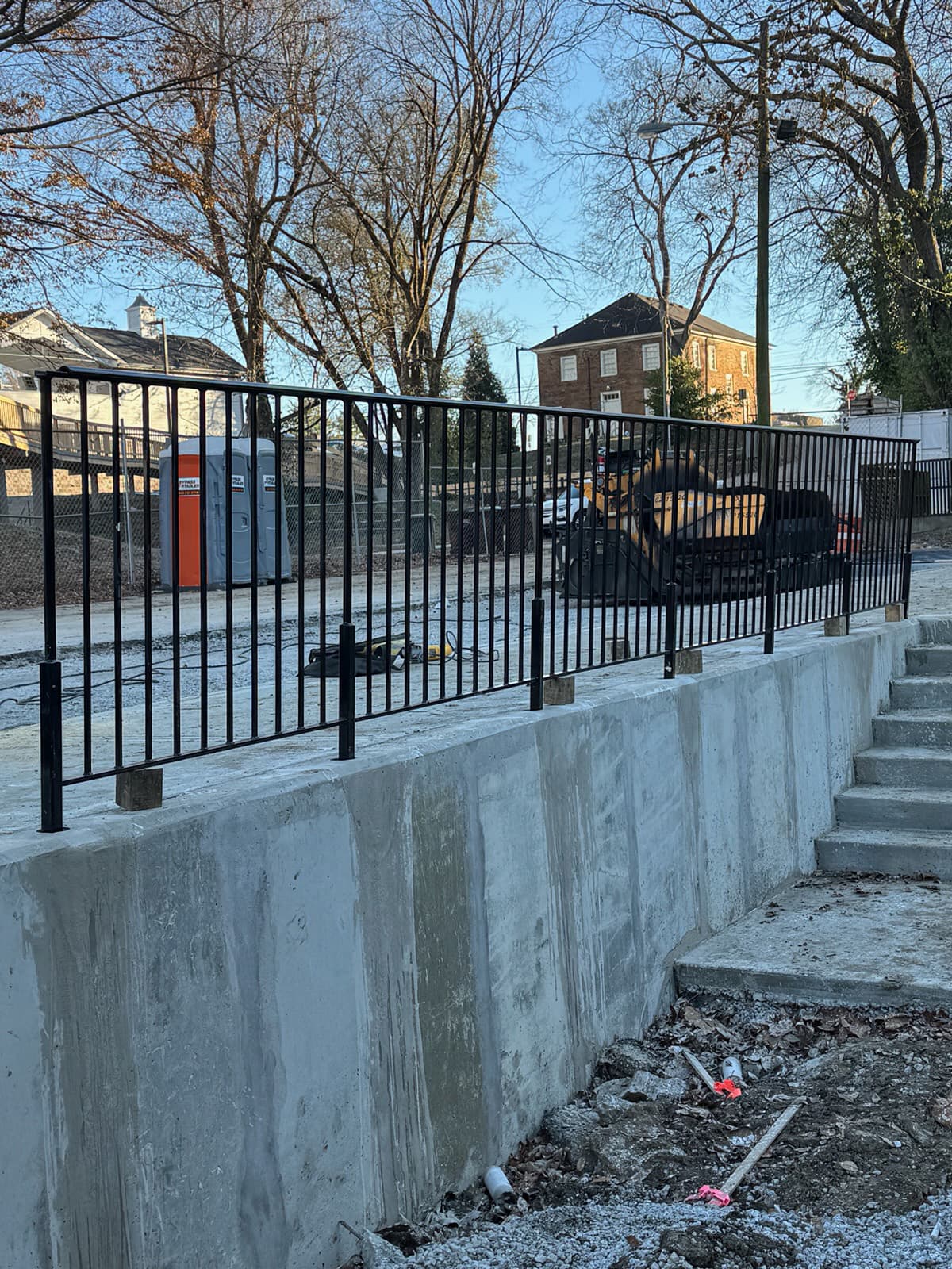 ASB Metal Staircase Railing And Fence photo in railing work, Central Kentucky.
