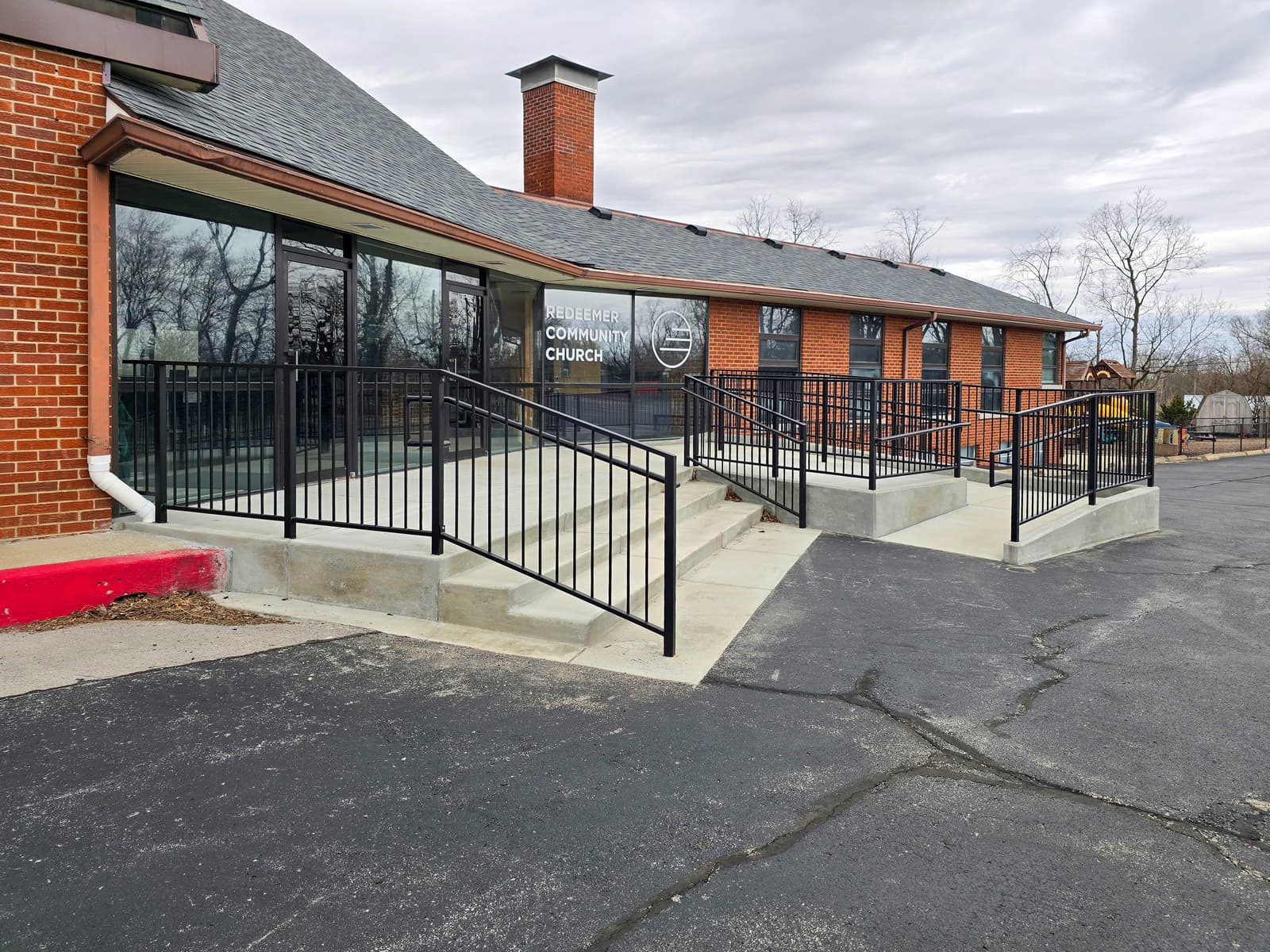 ASB Commercial Property Safety Railing photo in railing work, Central Kentucky.