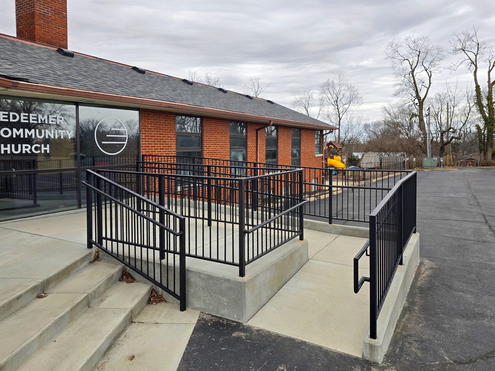 ASB Commercial Property Safety Railing photo in railing work, Central Kentucky.