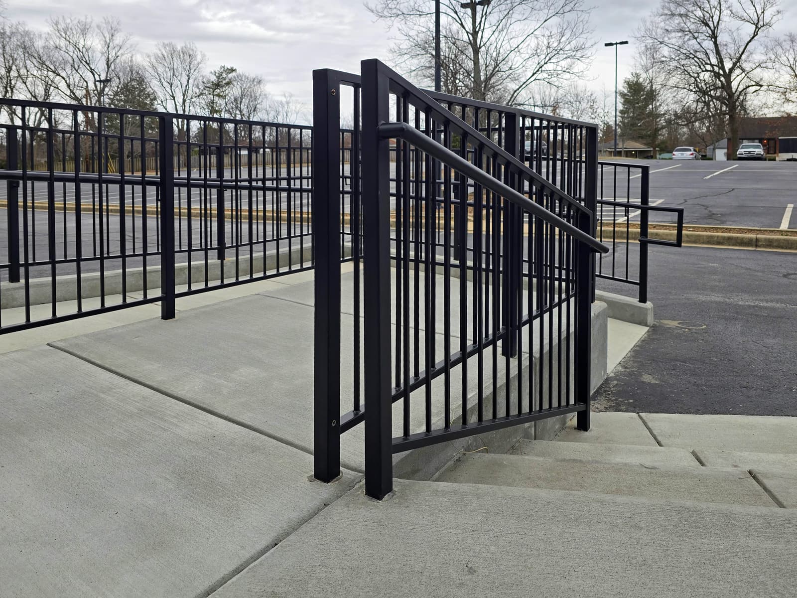 ASB Commercial Property Safety Railing photo in railing work, Central Kentucky.