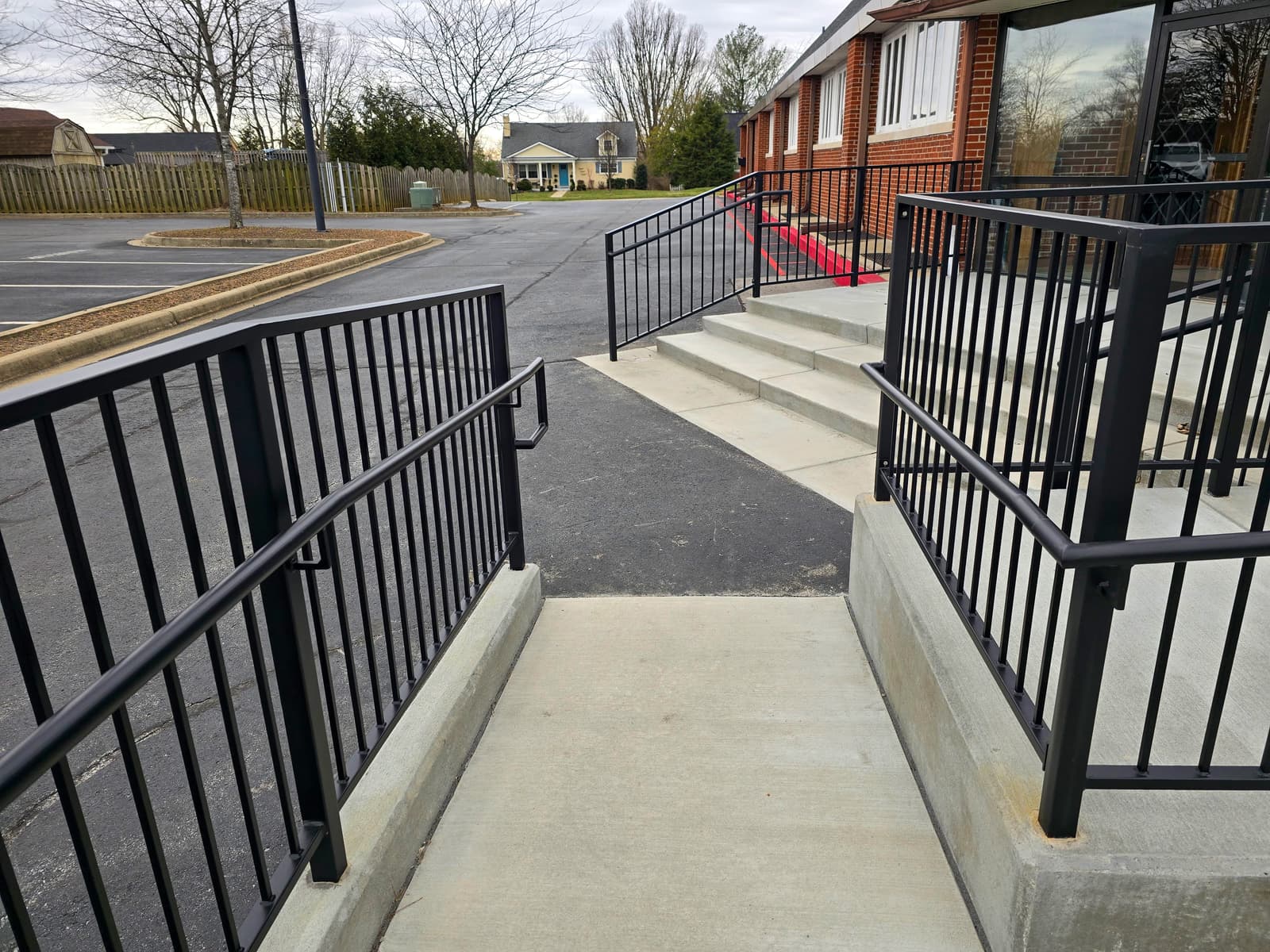 ASB Commercial Property Safety Railing photo in railing work, Central Kentucky.
