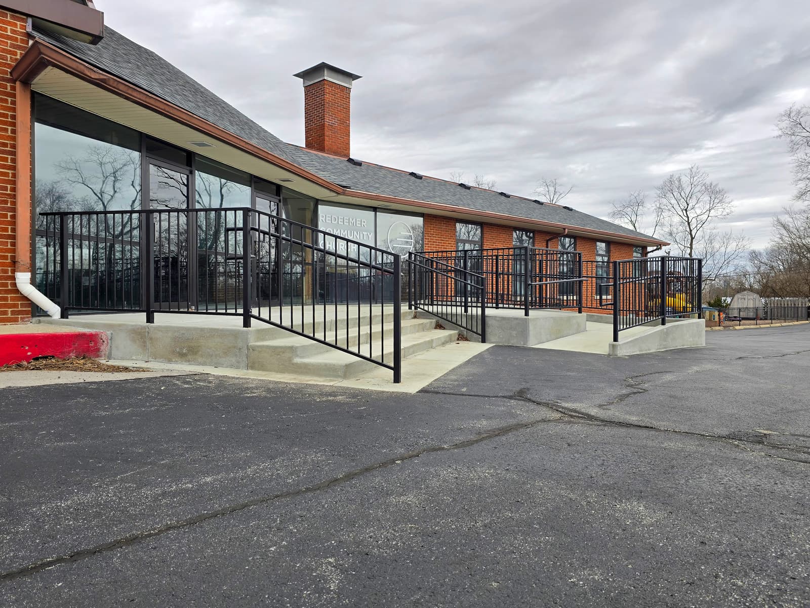 ASB Commercial Property Safety Railing photo in railing work, Central Kentucky.