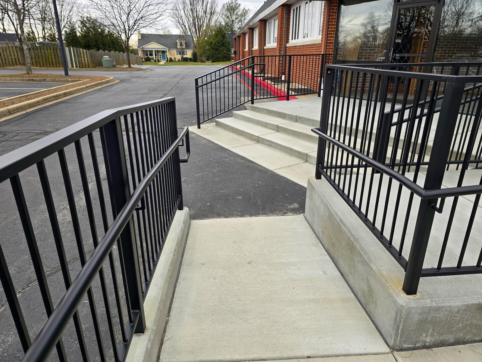 ASB Commercial Property Safety Railing photo in railing work, Central Kentucky.