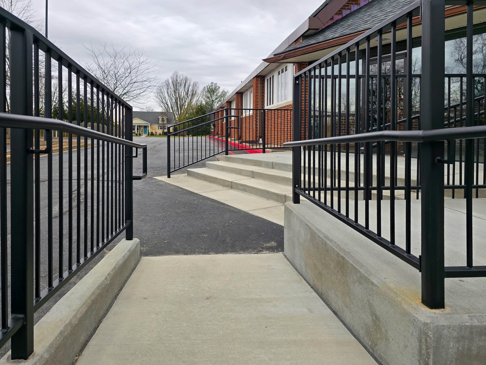 ASB Commercial Property Safety Railing photo in railing work, Central Kentucky.