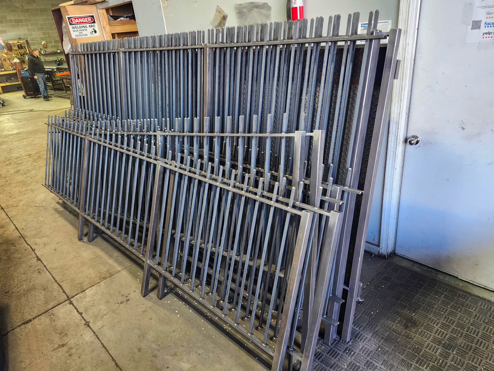 ASB Metal Fence Fabrication photo in railing work, Central Kentucky.