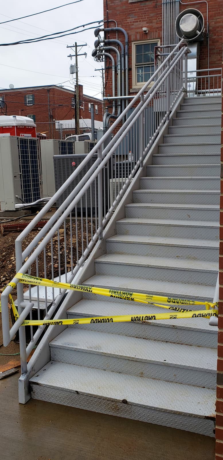 ASB Metal Stair Railing photo in railing work, Central Kentucky.