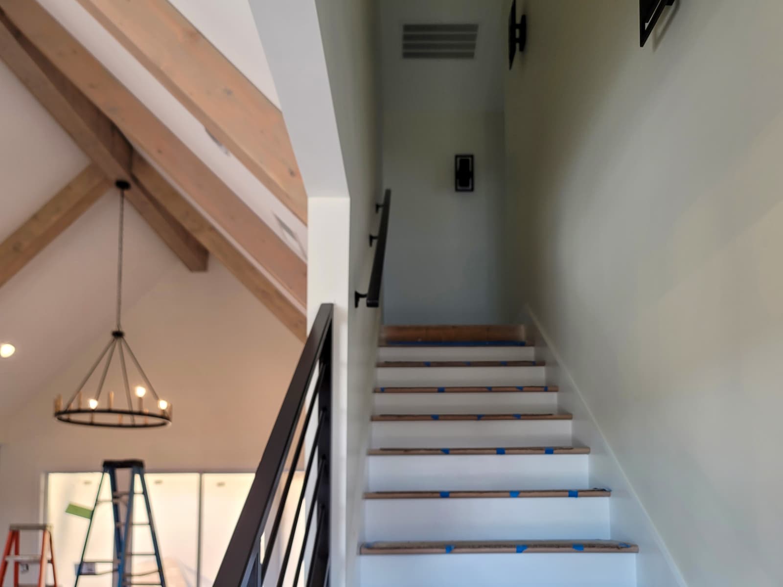 ASB Metal Stair Railing photo in railing work, Central Kentucky.